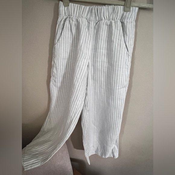 SUUNDAY brand 100% linen seersucker pants - Picture 6 of 9